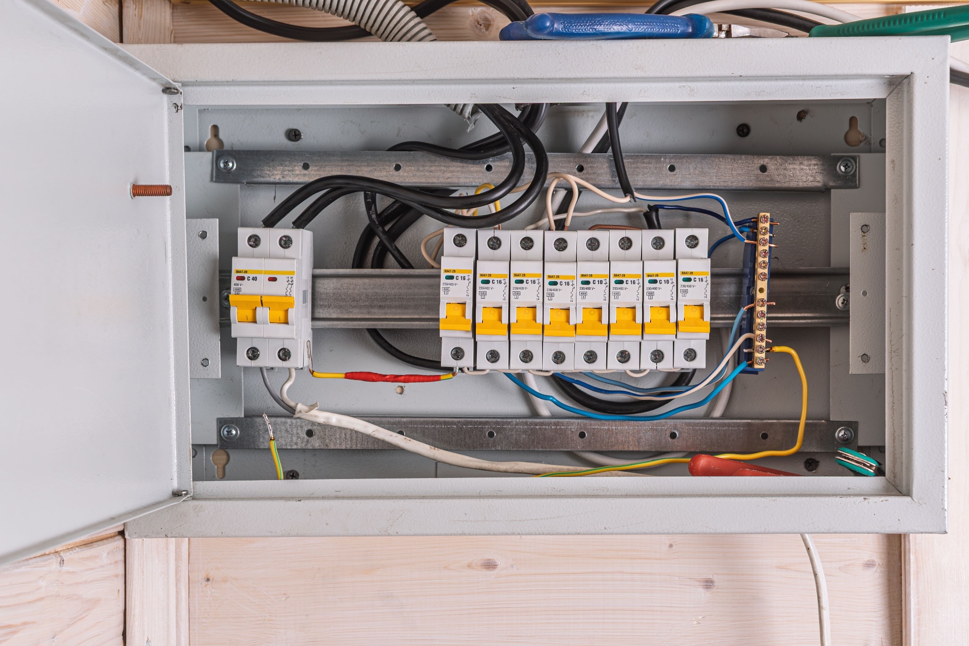 Consumer unit upgrade in a Cardiff home